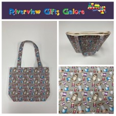 Medium Tote Bag - Sew Vintage Medium Tote Bag - Sew Vintage